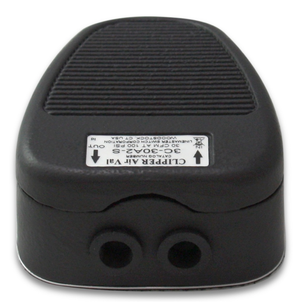 NEW Linemaster 3C-30A2-S Clipper Airval Foot Switch 3-Way Pneumatic